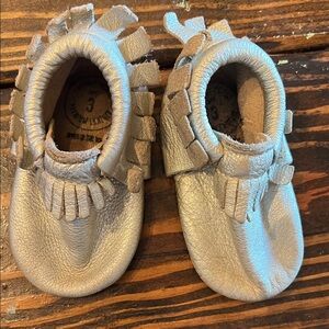 Freshly Picked Metallic Moccasins